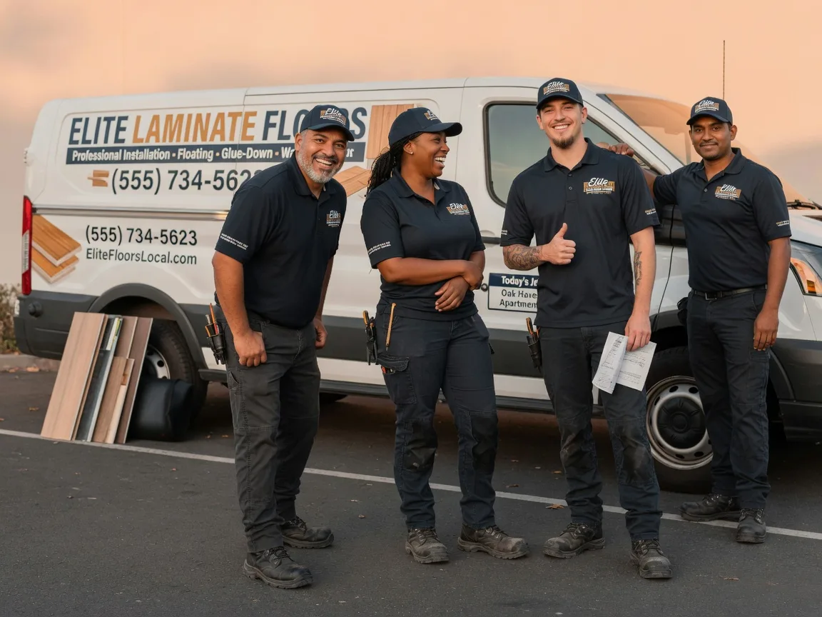 Laminate flooring installation company in Fannin, TX
